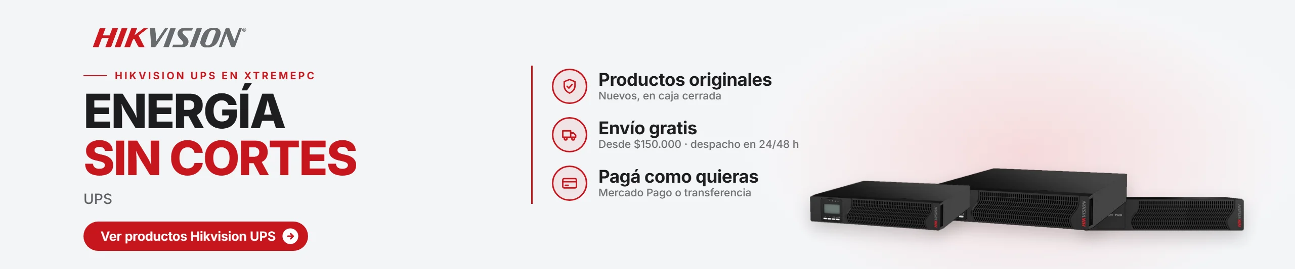 Hikvision UPS en Jazz Pc: UPS