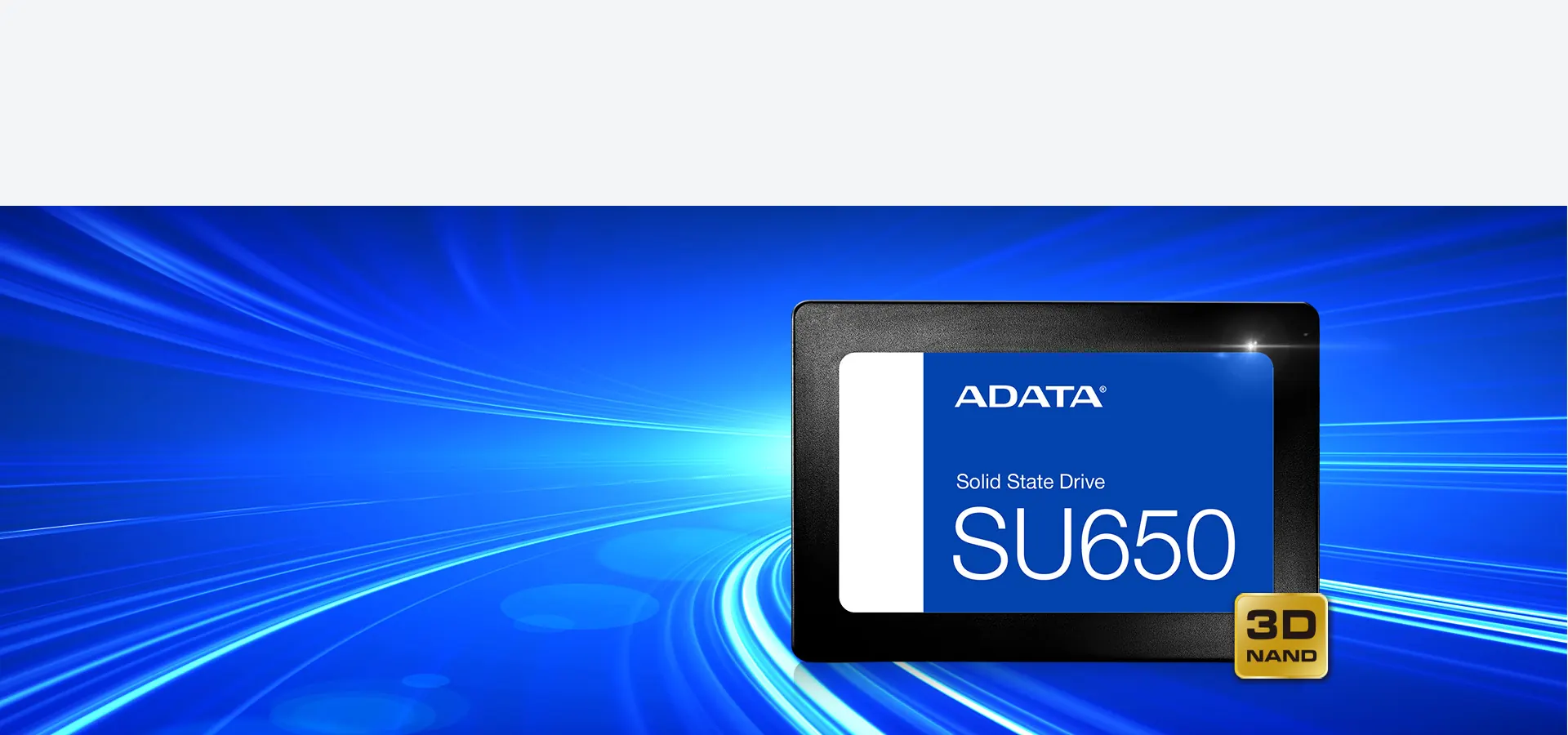 SSD ADATA Ultimate SU650 de 2,5 pulgadas con NAND 3D