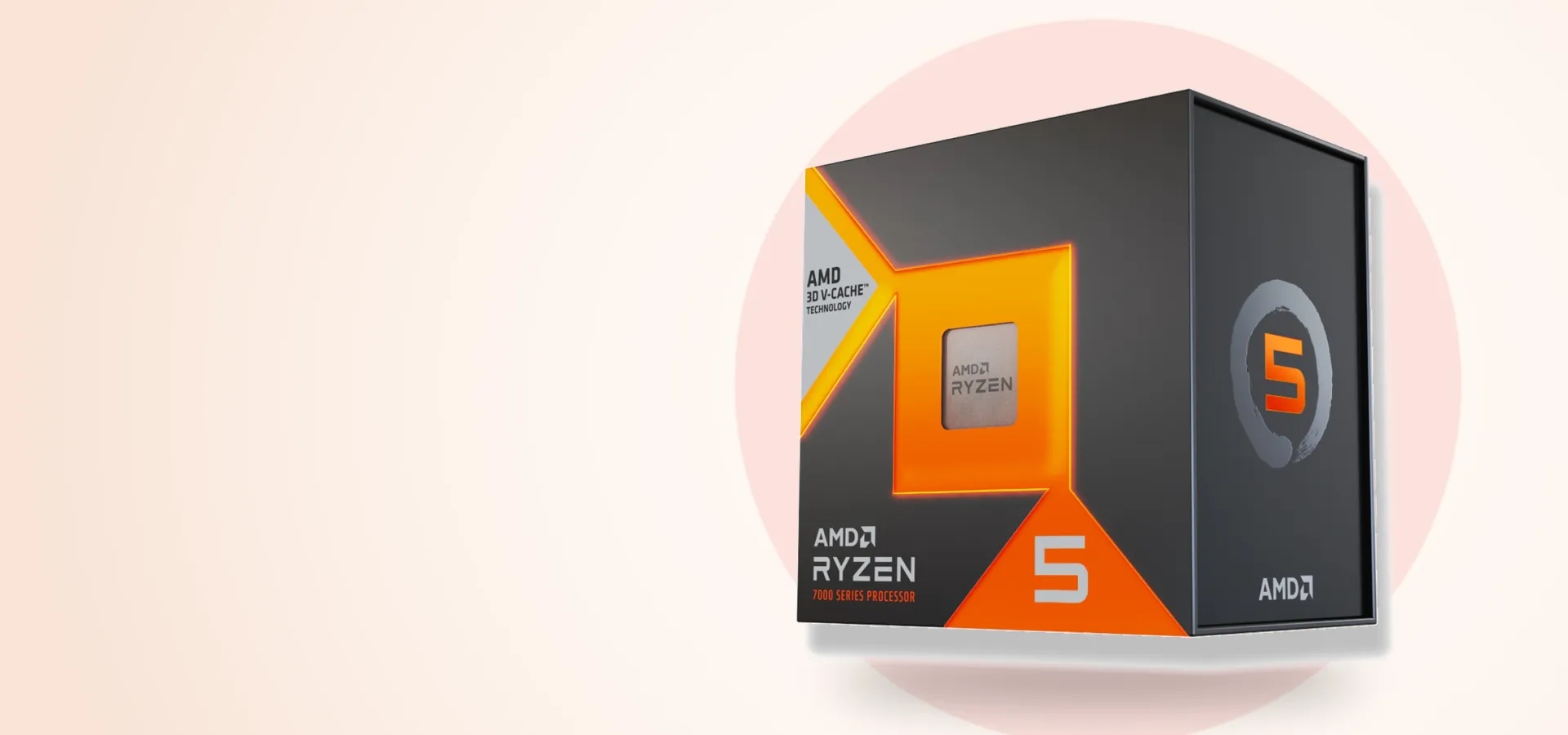 Procesador AMD Ryzen 5 7600X3D en su caja