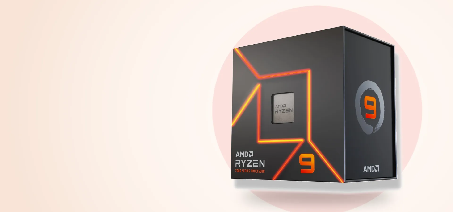 Procesador AMD Ryzen 9 7900X en su caja