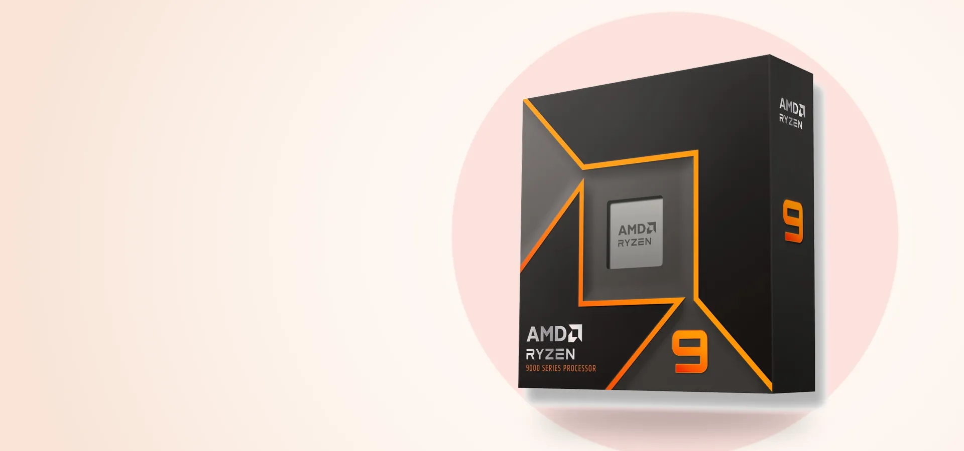 Procesador AMD Ryzen 9 9900X en su caja