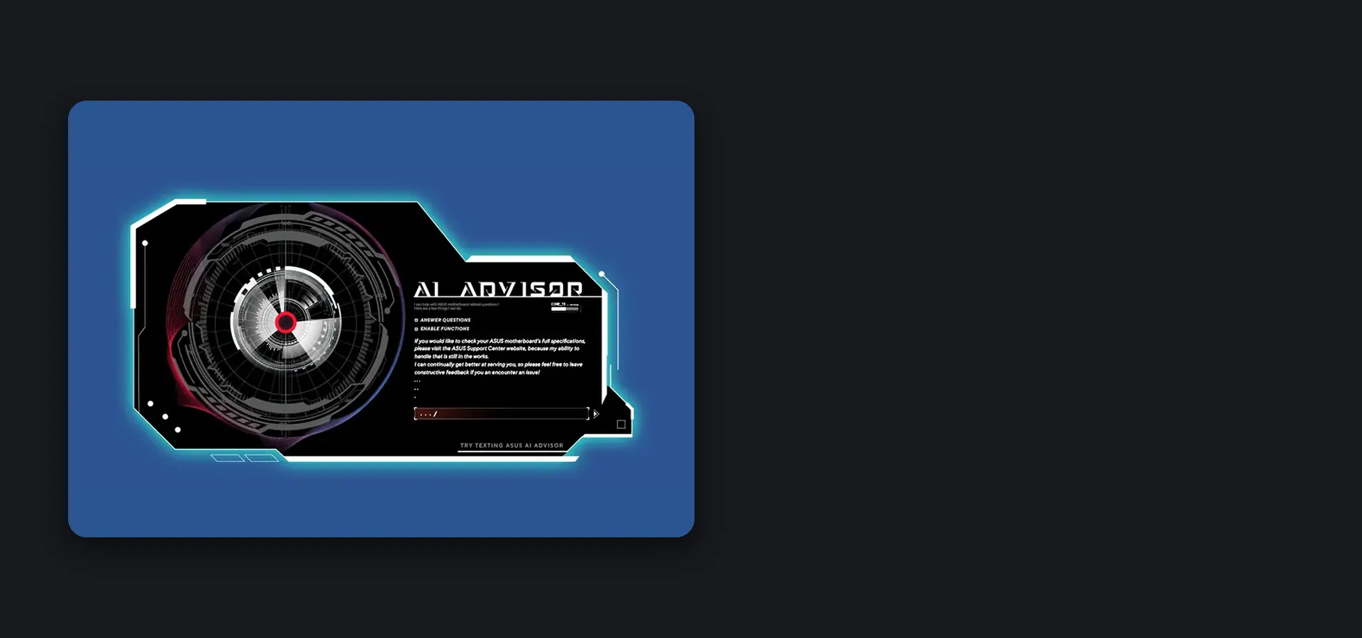 ASUS AI Advisor