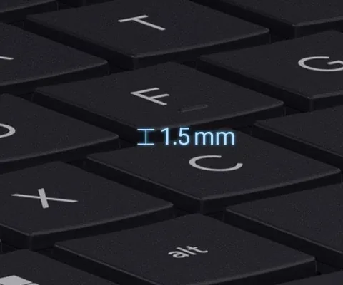 Teclado cómodo