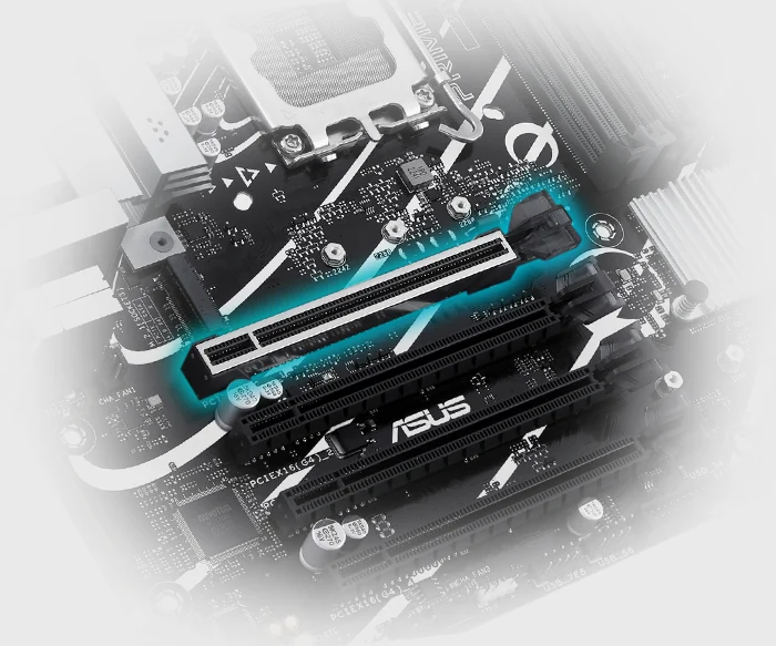 PCIe 4.0 con SafeSlot Core+