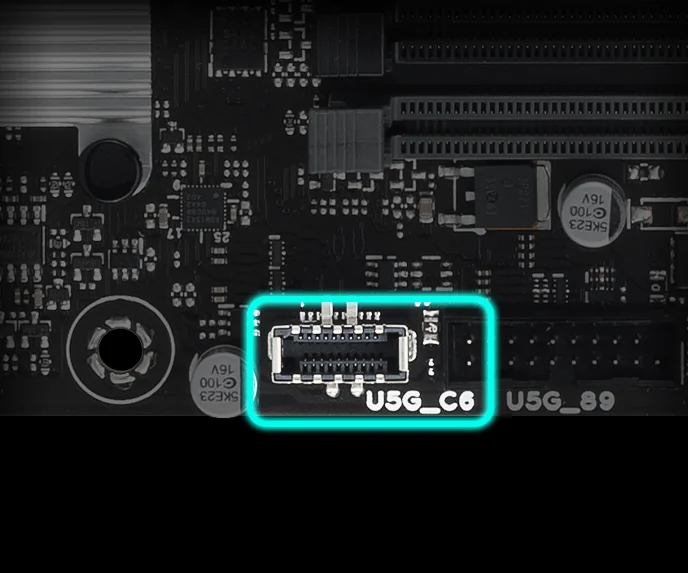 USB-C frontal