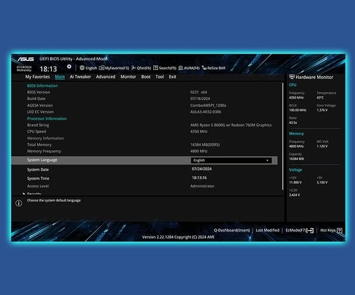 UEFI BIOS