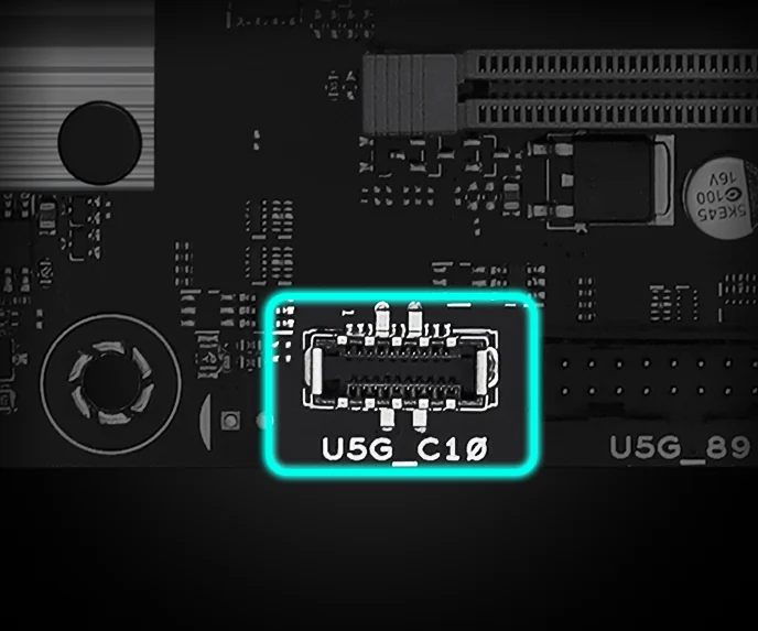 USB-C frontal