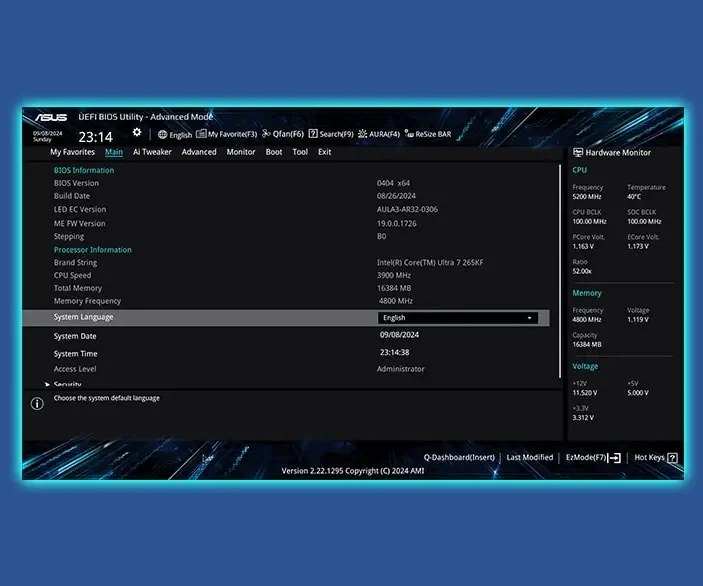 UEFI BIOS