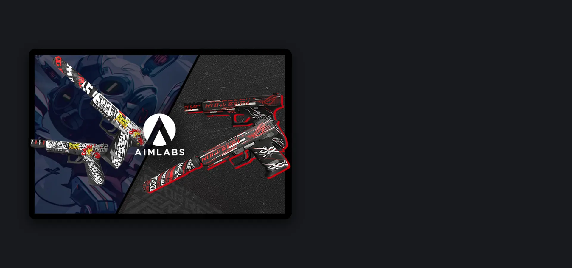 Skins exclusivos para Aim Lab