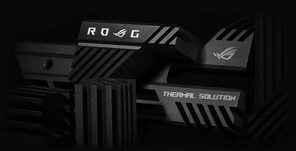Disipadores ROG de la fuente ROG Thor