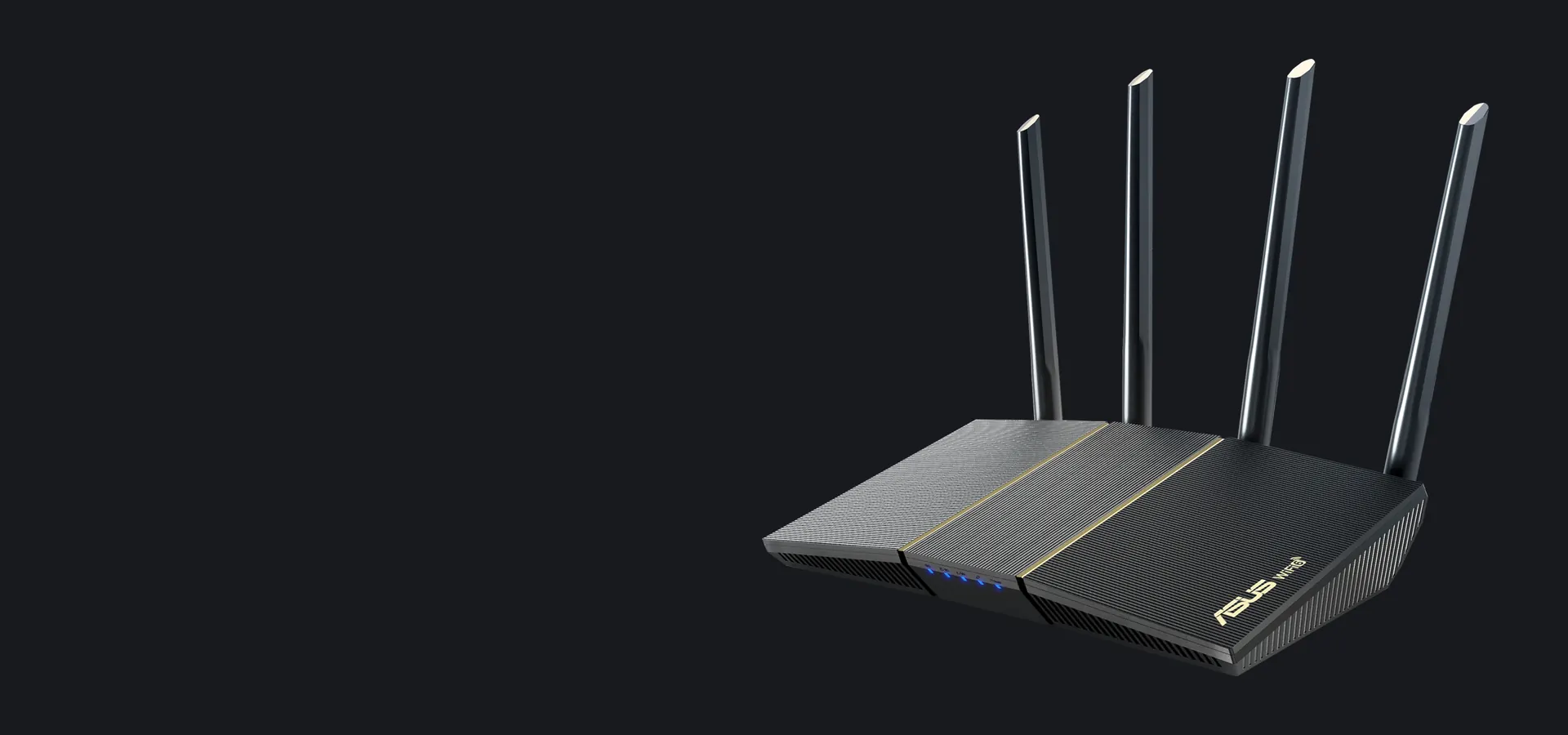Router ASUS RT-AX57 Wi-Fi 6 con cuatro antenas externas