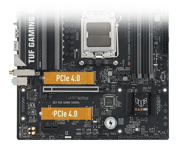 Dos M.2 PCIe 4.0