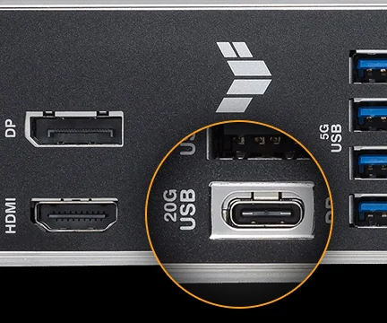 USB de 20 Gbps con video