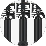 Hotends de inducción: 0,2 mm ×1, 0,4 mm ×3 y 0,6 mm ×1