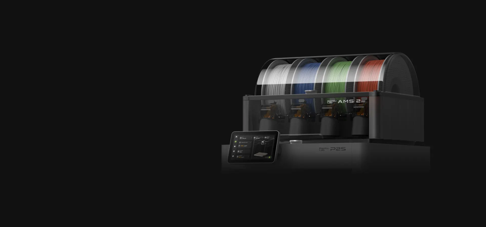 AMS 2 Pro: multicolor y secado en una sola caja