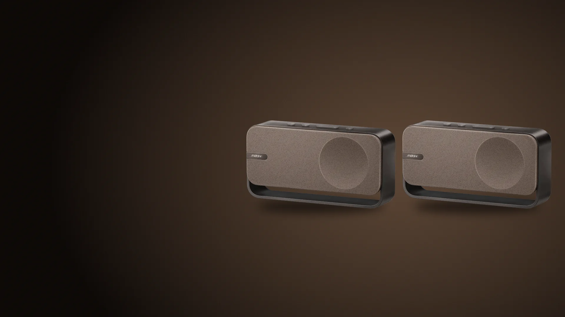 Dos parlantes Bose SoundLink Home madera cálida