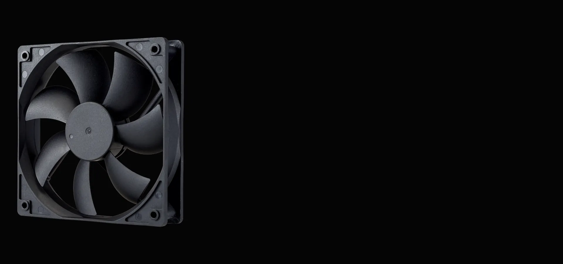 Ventilador con rodamiento rifle
