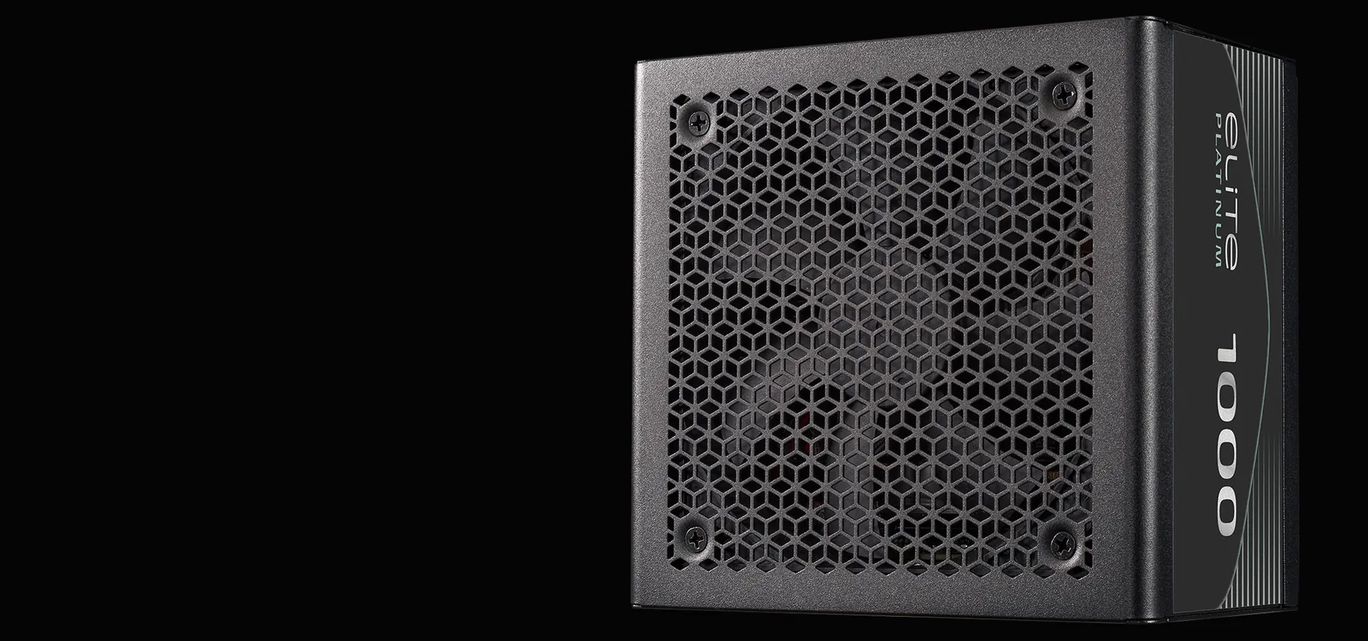 Fuente Cooler Master Elite Platinum 1000 W negra con rejilla en panal