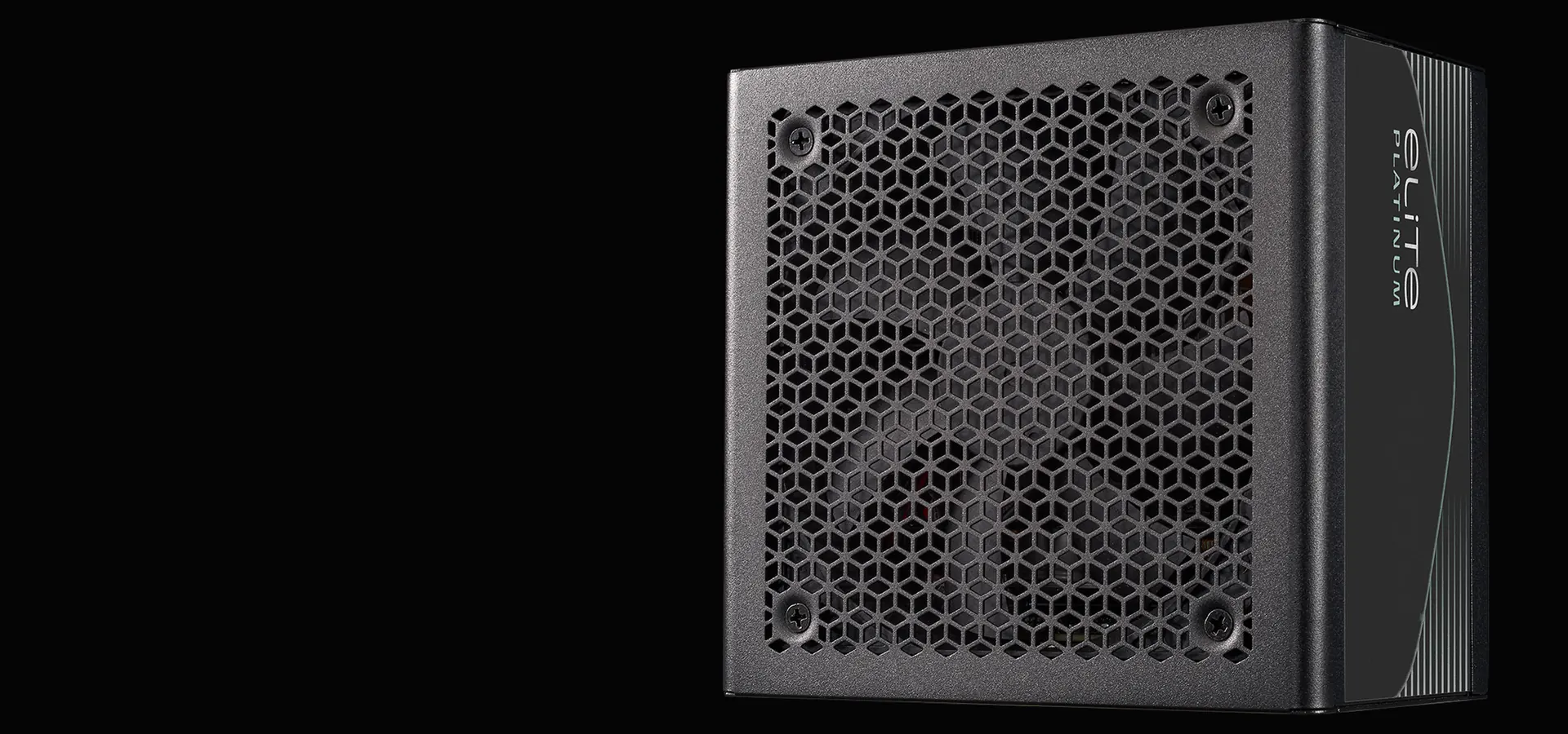 Fuente Cooler Master Elite Platinum 850 W negra con rejilla en panal