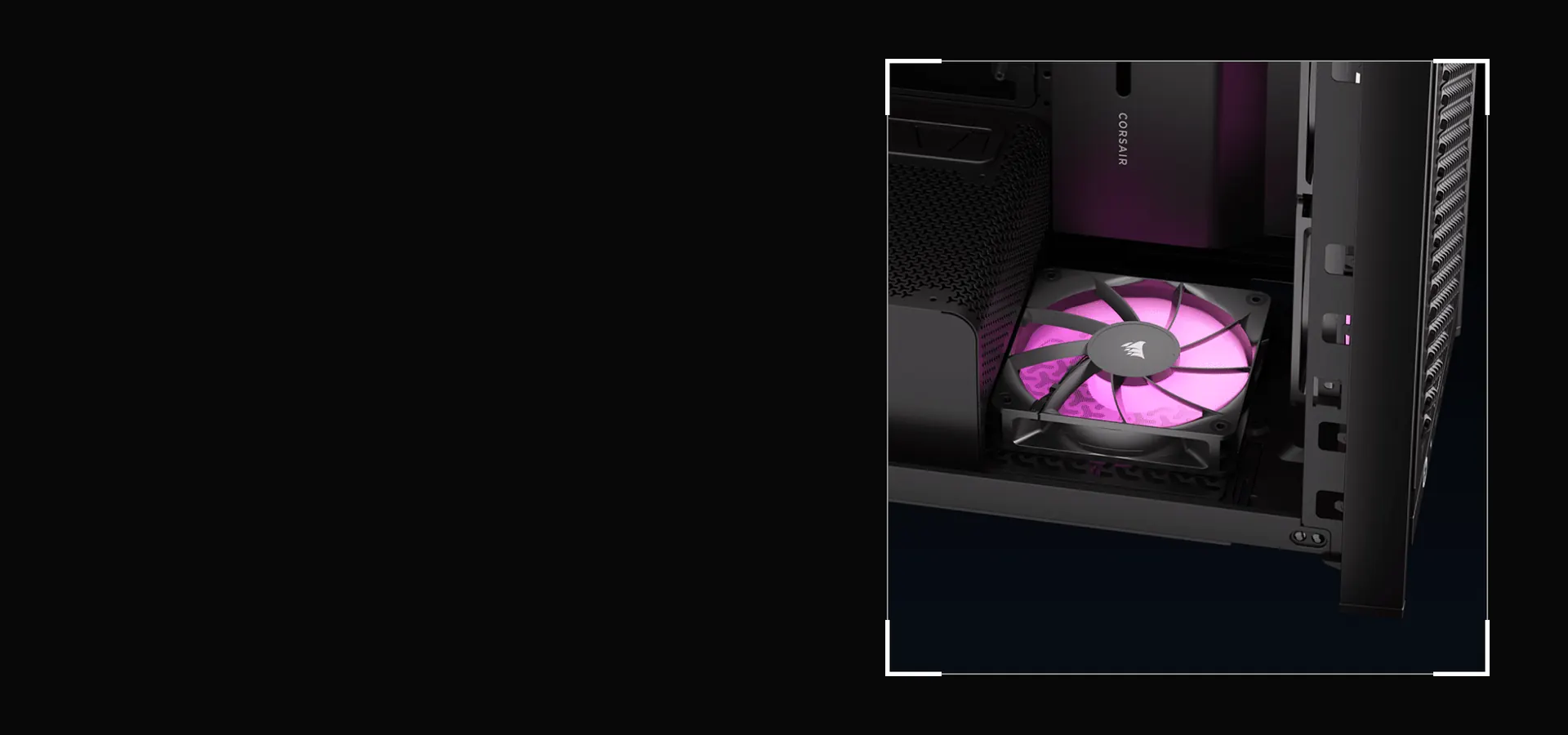 Ventilador inferior para la GPU