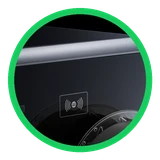 Lector RFID integrado para rollos al costado
