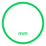 Volumen de 260 × 260 × 255 mm