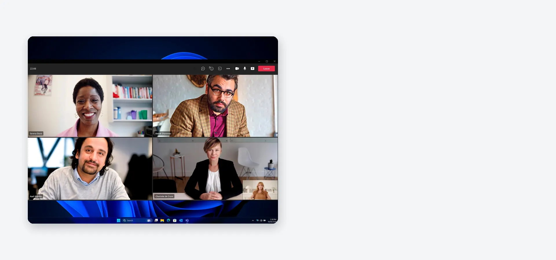Videollamadas más livianas para el equipo