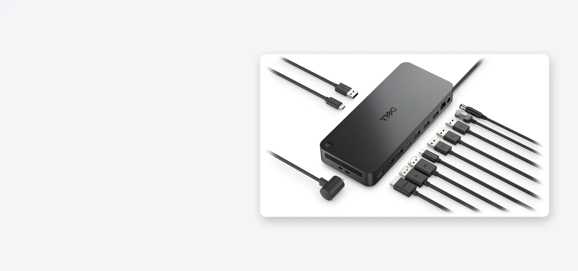 Todo tu escritorio con un solo cable