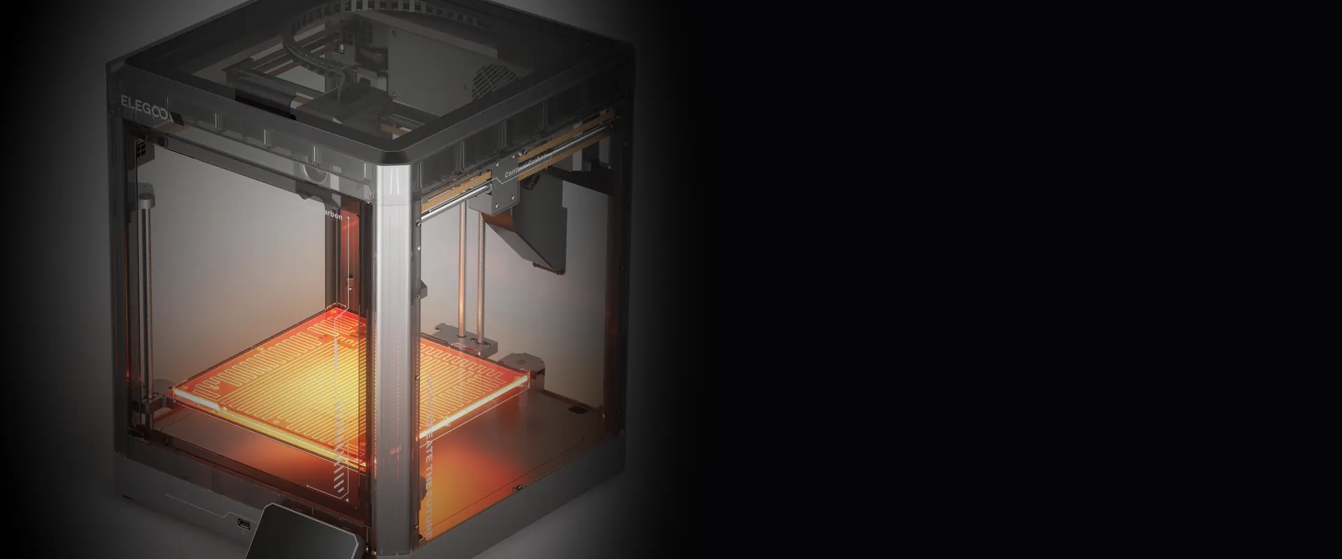 Cama de calentamiento rápido y estructura de aluminio