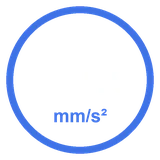 Aceleración de hasta 20.000 mm/s²