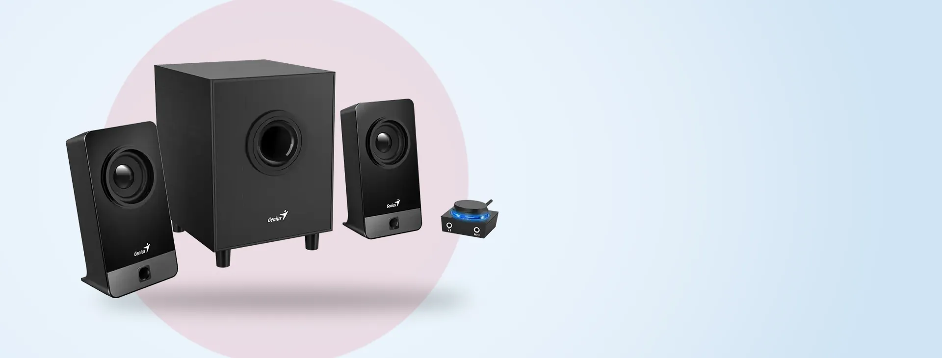 Subwoofer y satélites trabajando juntos