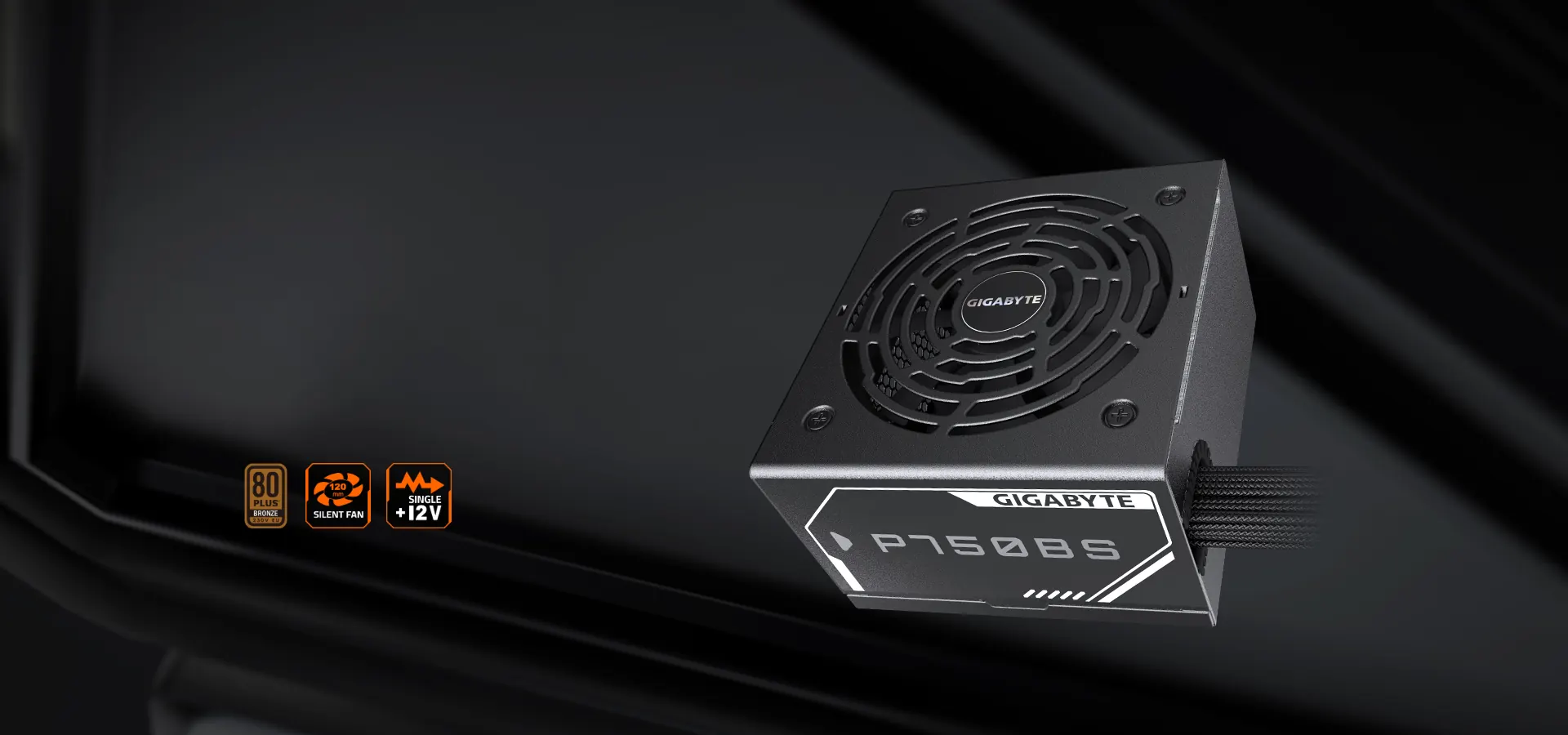 Fuente de alimentación Gigabyte P750BS de 750 W 80 Plus Bronze