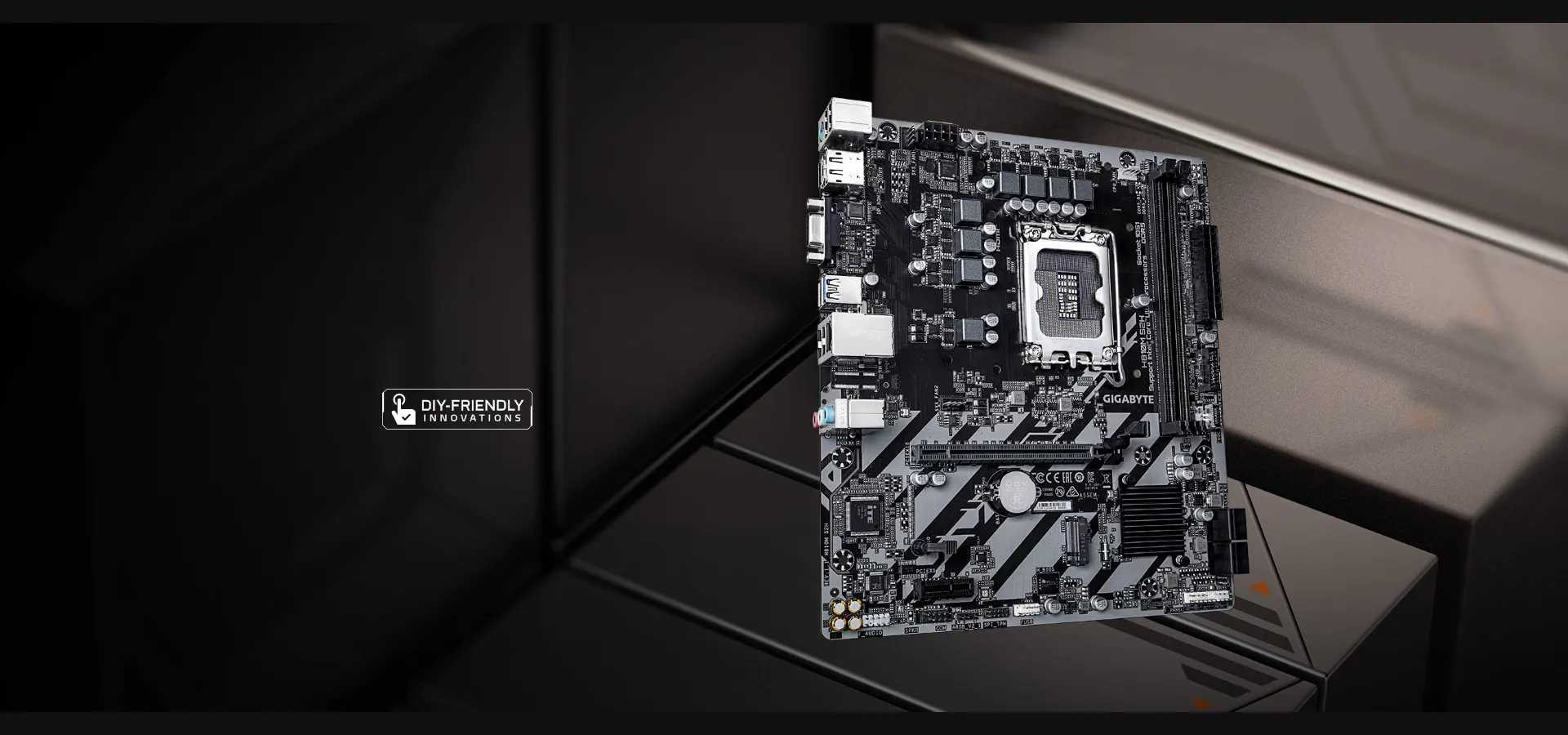 Motherboard Gigabyte H810M S2H con socket LGA1851 y formato Micro ATX