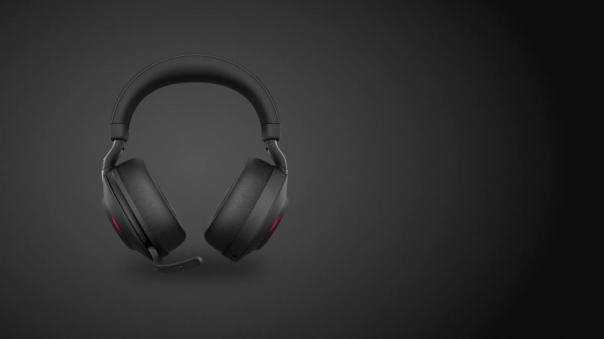 Jabra Evolve2 85 negro de frente