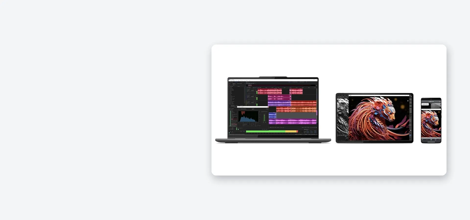Un mouse y un teclado para todo