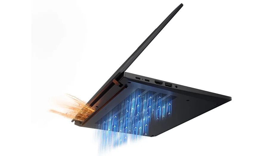 Flujo de aire de la refrigeración de la ThinkPad T14 Gen 6