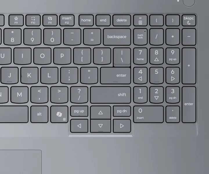 Teclado con numérico