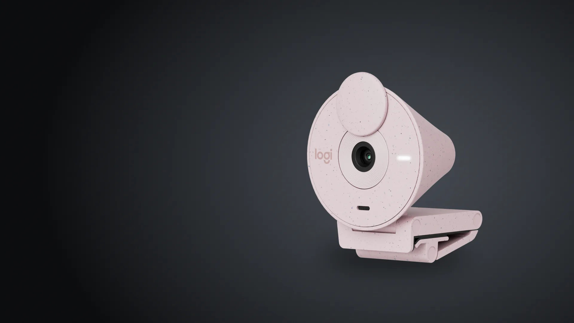 Cámara web Logitech Brio 300 rosa