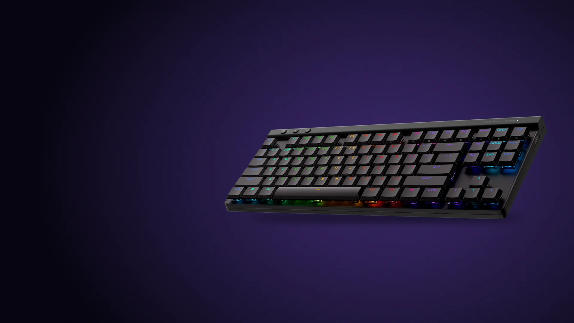 Teclado inalámbrico Logitech G515 LIGHTSPEED TKL negro