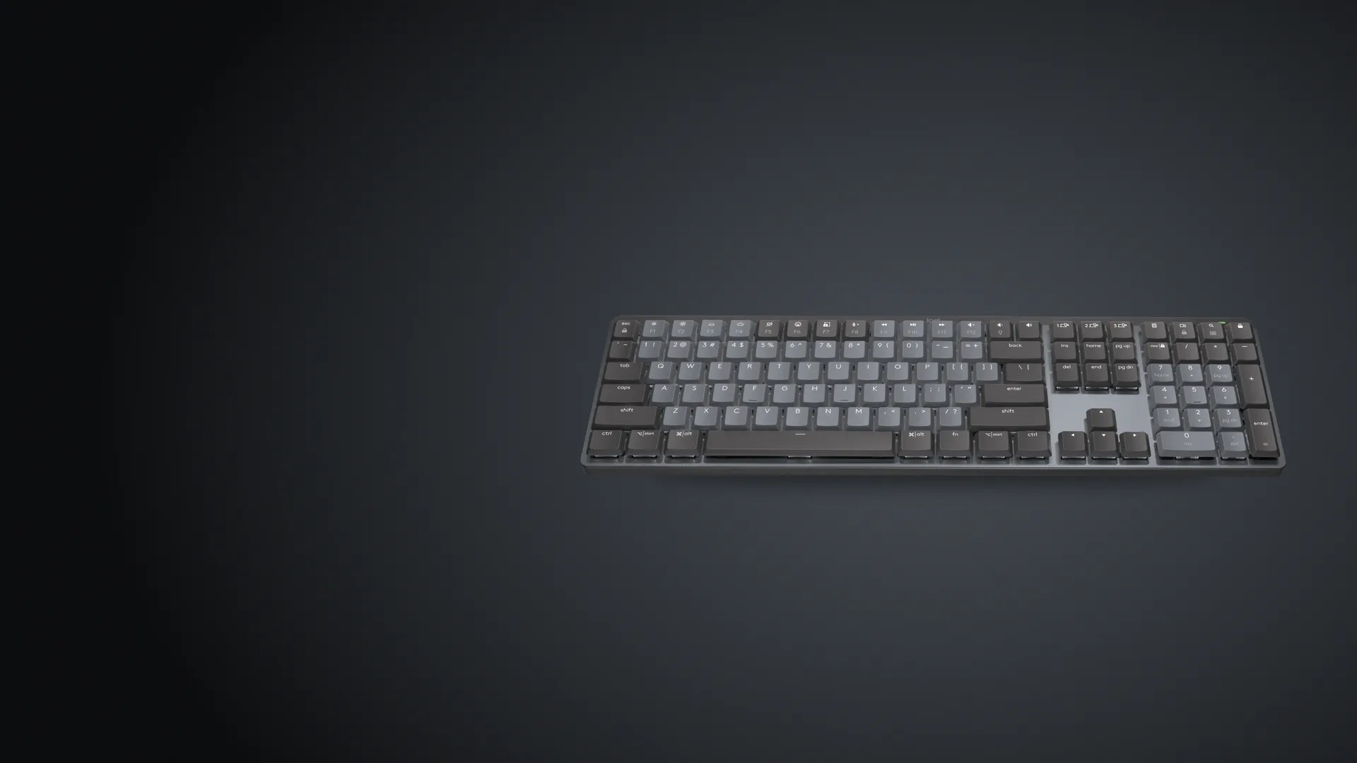 Logitech MX Mechanical grafito de frente