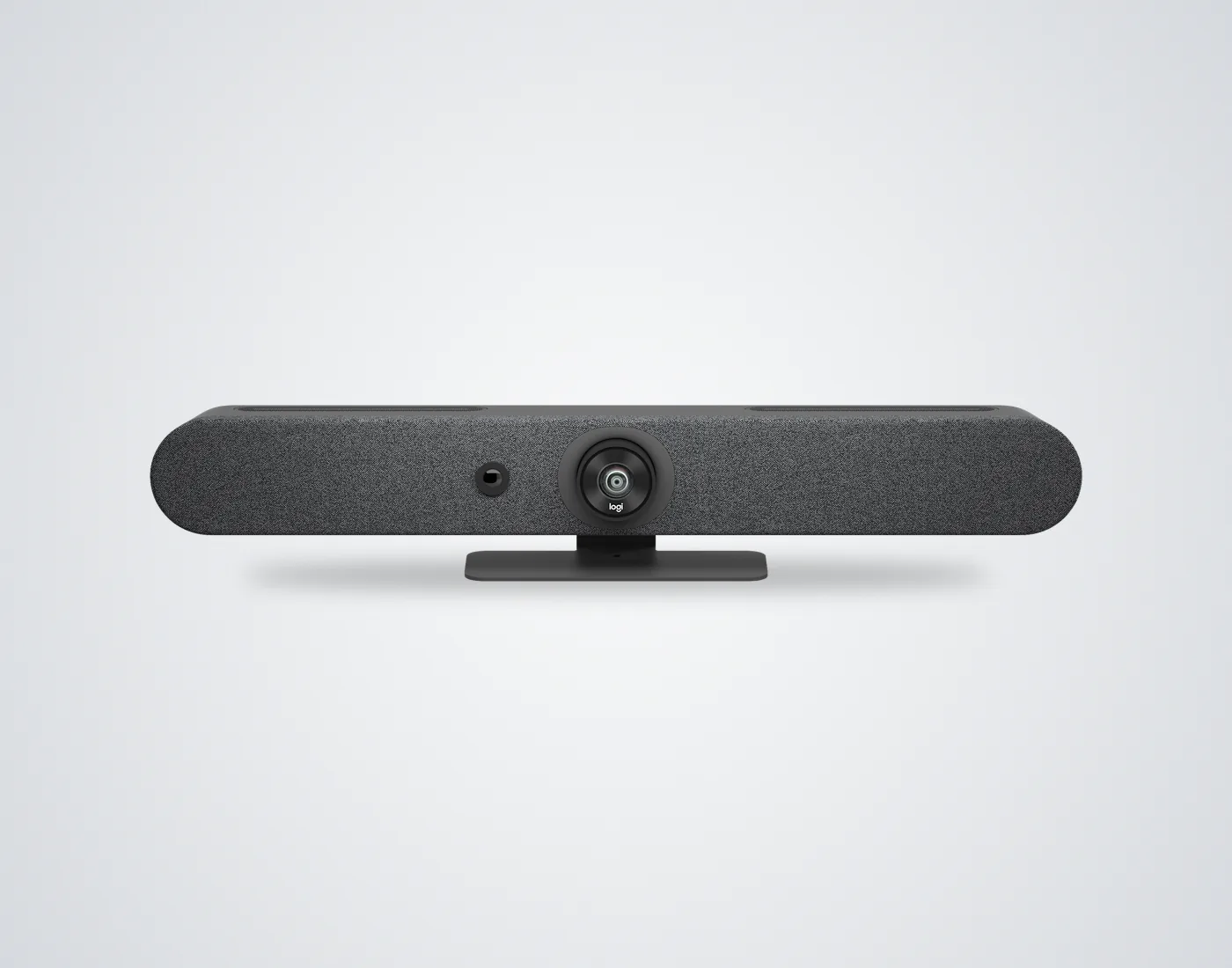 Logitech Rally Bar Mini grafito de frente