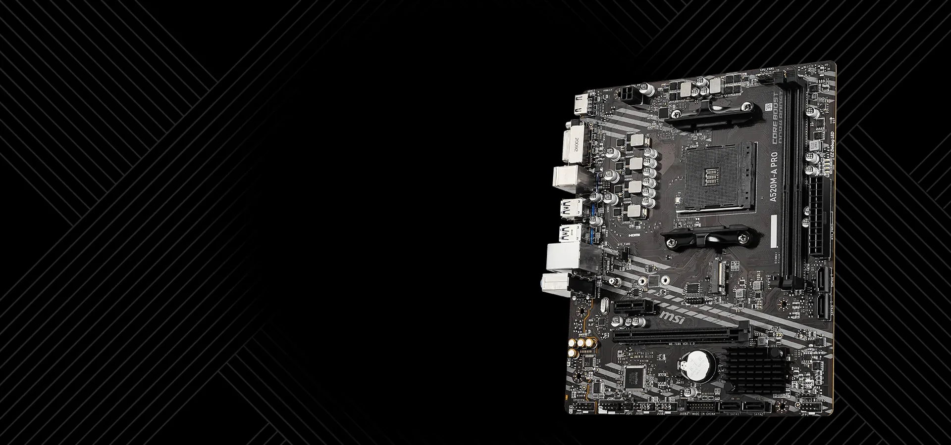 Motherboard MSI A520M-A PRO micro-ATX para AMD AM4