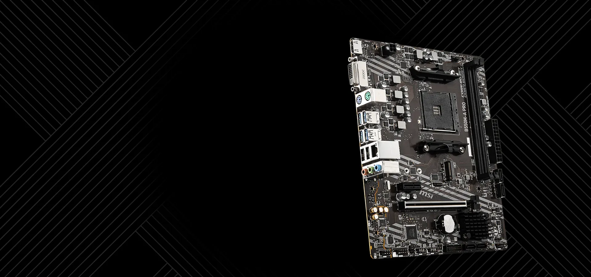 Motherboard MSI B550M-A PRO micro-ATX para AMD AM4