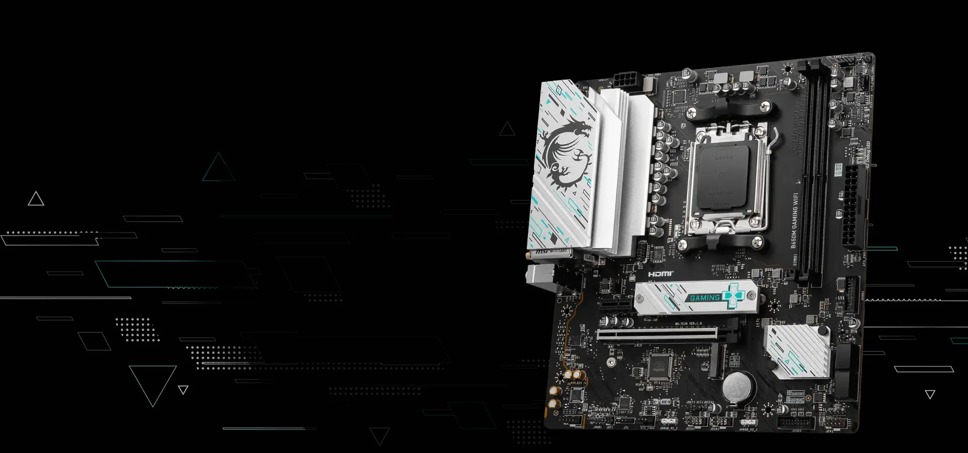 Motherboard MSI B650M GAMING WIFI micro-ATX para AMD AM5