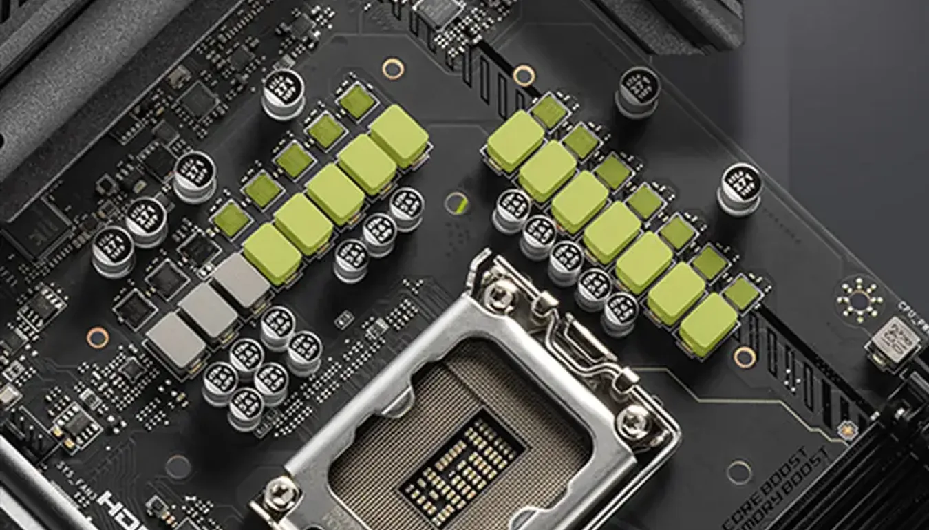 Fases de energía y socket LGA 1851 de la MSI MAG B860 TOMAHAWK WIFI