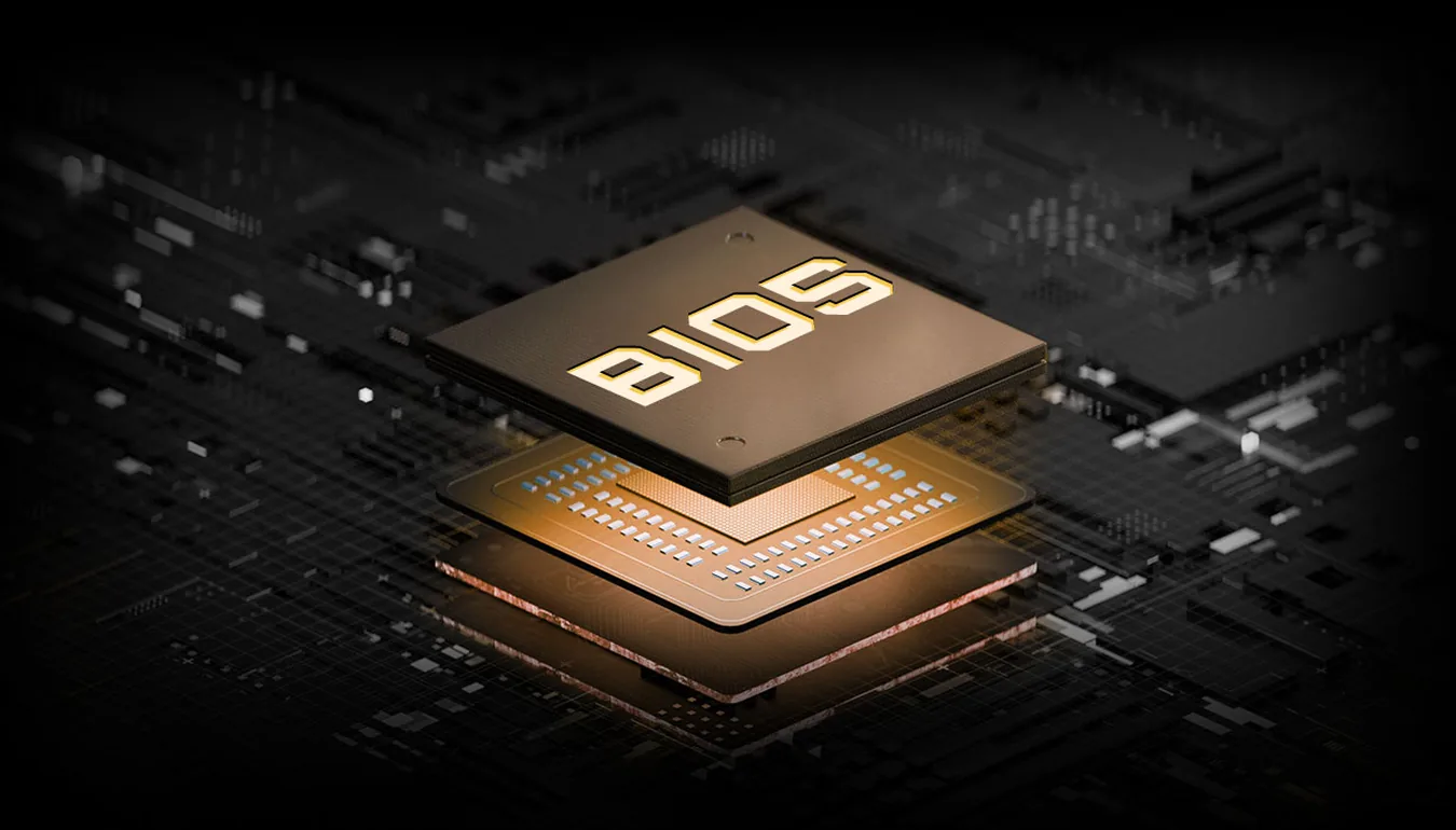 Chip de BIOS de 64 MB en una motherboard MSI
