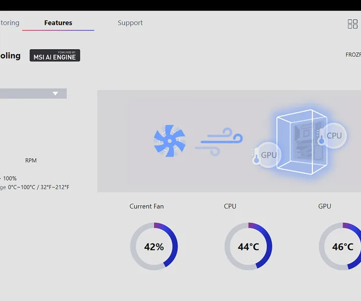 Frozr AI Cooling