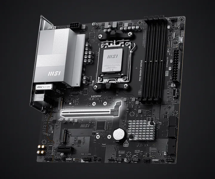 PCIe 4.0 x16 con Steel Armor