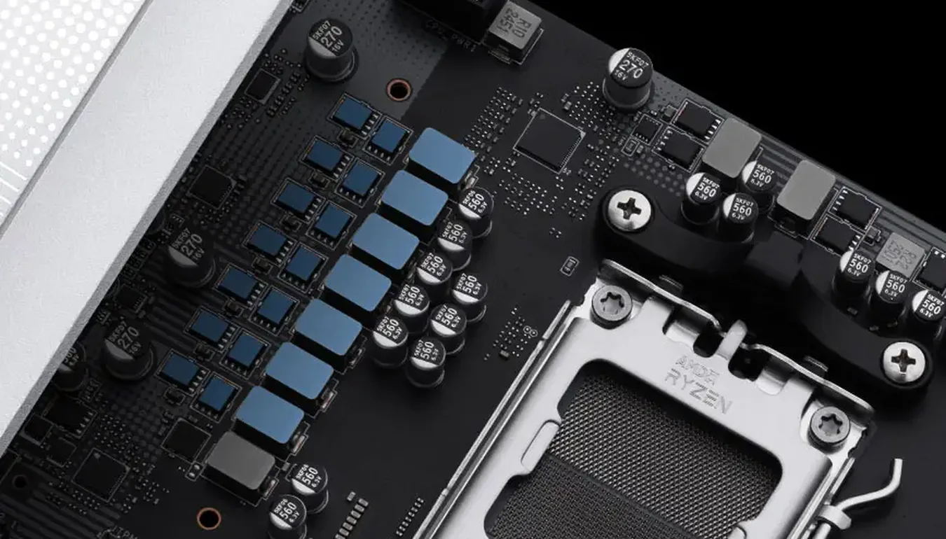 Fases de energía y socket AM5 de la MSI PRO B840M-P WIFI6E