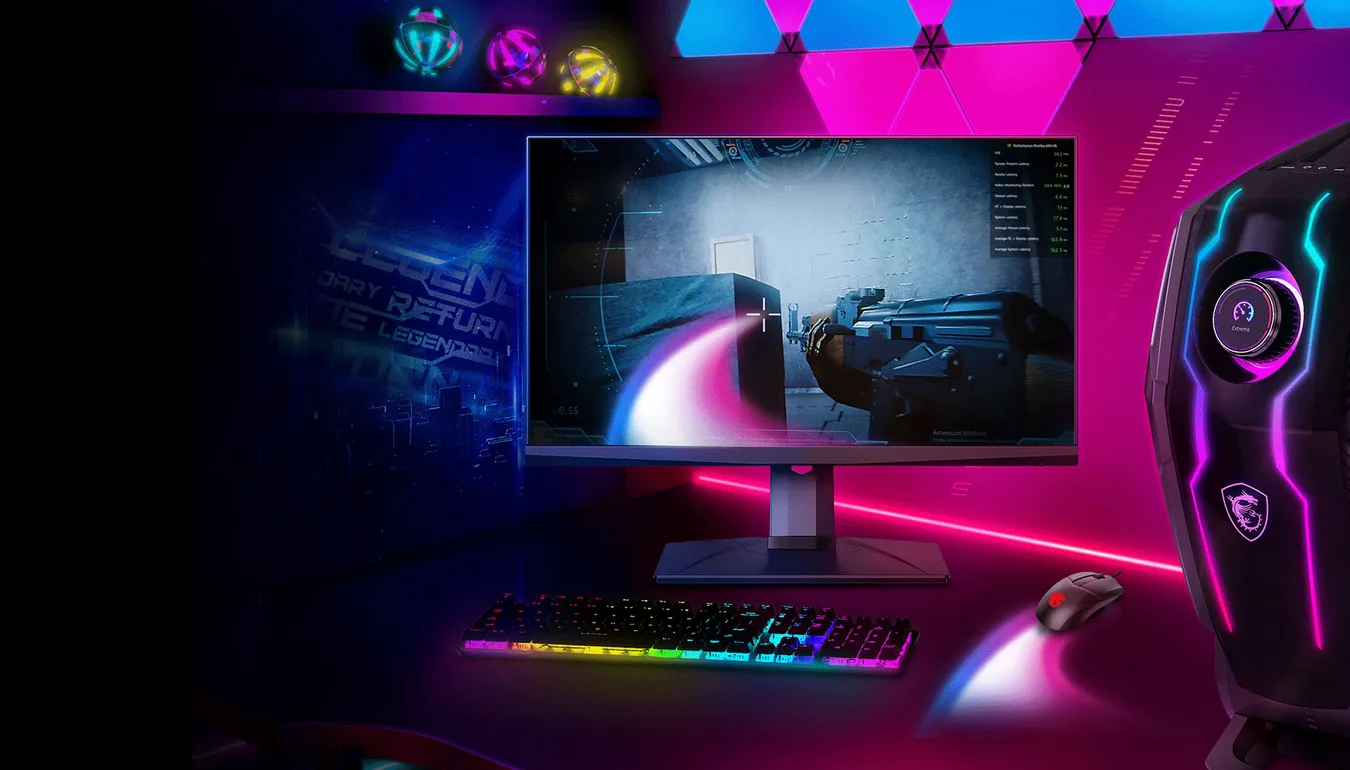 Setup gamer con NVIDIA Reflex